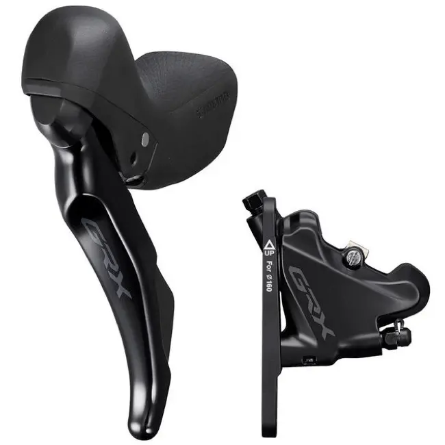 Disc Brake Assembled Set/J-Kit, Grx, St-Rx400(R), Br-Rx400(R) For 25Mm Mount, Resin(W/Fin), Sm-Bh90 Black 1