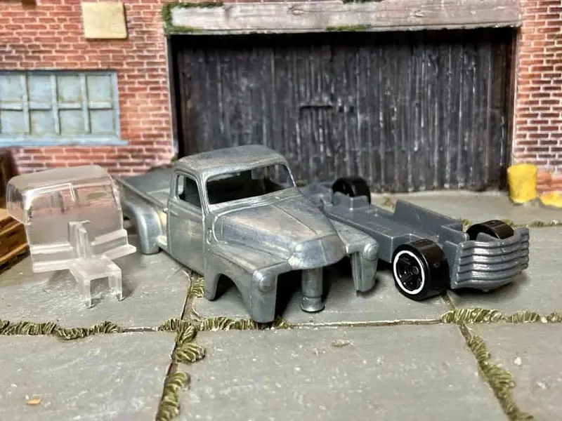 Diy Custom Hot Wheels Car Kit - 1952 Chevy Step Side Pick Up Truck - Build Your Own Custom Hot Wheels! 1