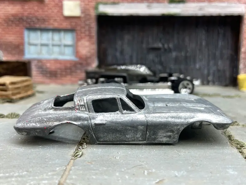 Diy Custom Hot Wheels Car Kit - 1964 Chevy Corvette Sting Ray - Build Your Own Custom Hot Wheels! 1