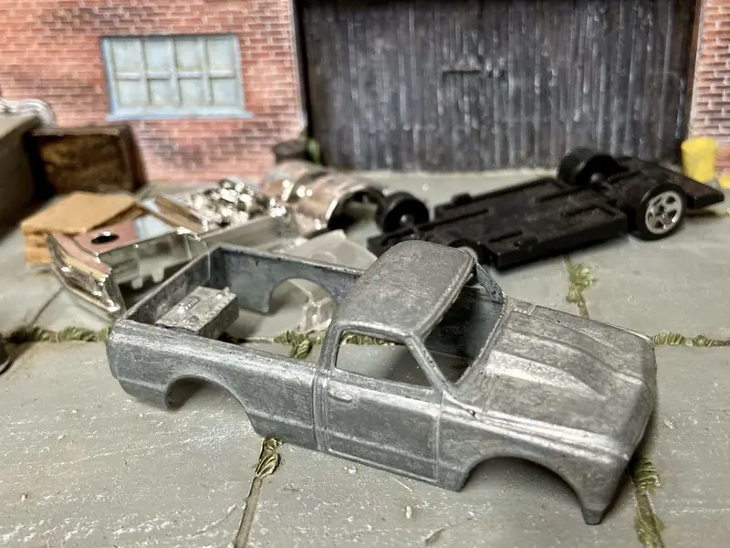 Diy Custom Hot Wheels Car Kit - 1967 Chevy C10 Pick Up Truck - Build Your Own Custom Hot Wheels 1