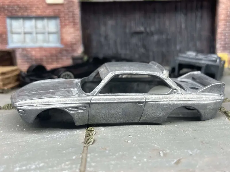 Diy Custom Hot Wheels Car Kit - 1973 Bmw 3.0 Csl Race Car - Build Your Own Custom Hot Wheels! 1