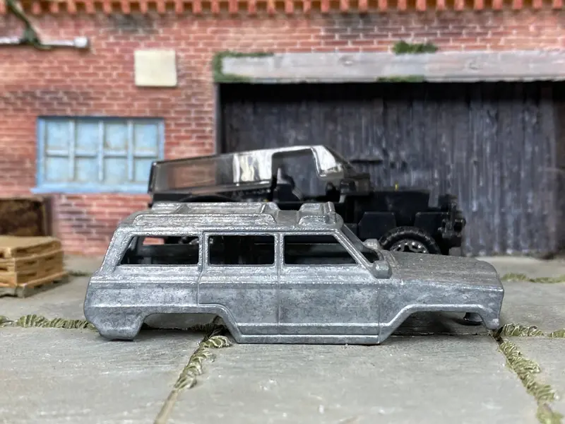 Diy Custom Hot Wheels Car Kit - 1988 Jeep Wagoneer 4X4 - Build Your Own Custom Hot Wheels! 1