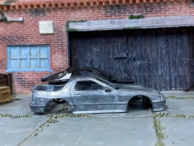 Diy Custom Hot Wheels Car Kit - 1989 Mazda Savanna Rx-7 - Build Your Own Custom Hot Wheels! 1
