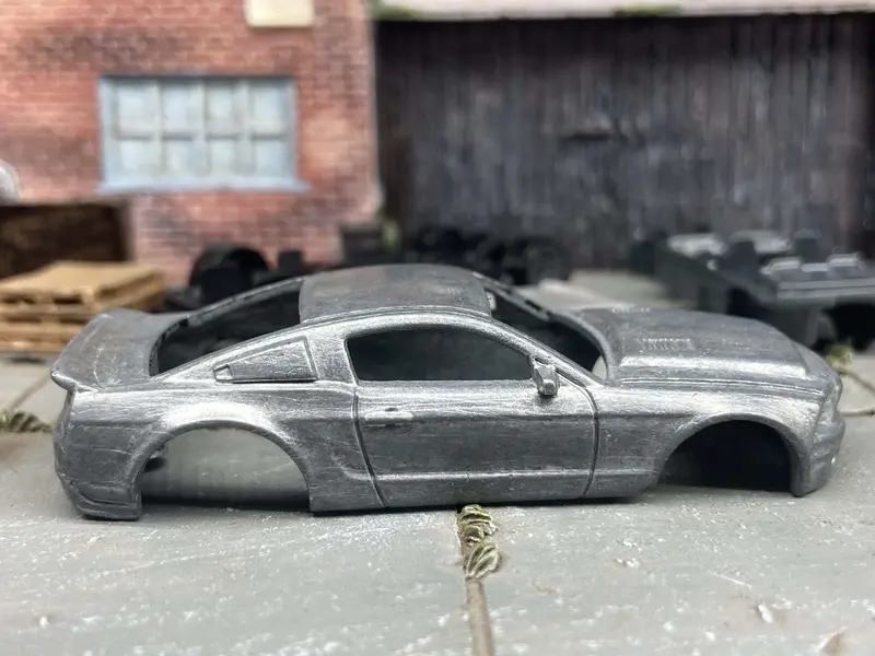Diy Custom Hot Wheels Car Kit - 2010 Ford Mustang Shelby Gt500 Super Snake - Build Your Own Custom Hot Wheels! 1
