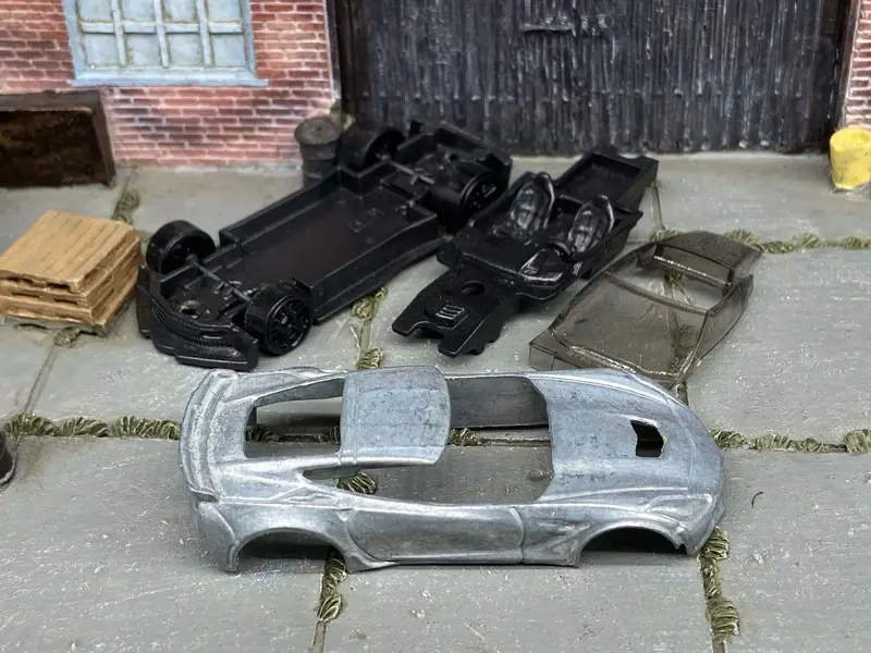 Diy Custom Hot Wheels Car Kit - Chevy Corvette C7 Z06 - Build Your Own Custom Hot Wheels 1