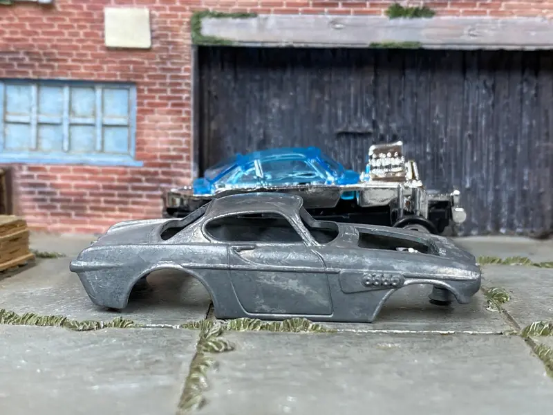 Diy Custom Hot Wheels Car Kit - Volvo P1800 Gasser Drag Car - Build Your Own Custom Hot Wheels! 1