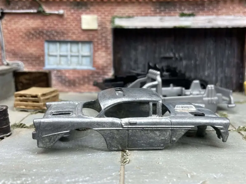 Diy Hot Wheels Car Kit - 1955 Chevy 4X4 Big Air Bel Air - Build Your Own Custom Hot Wheels! 1