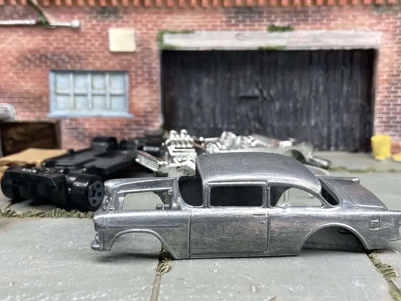Diy Hot Wheels Car Kit - 1955 Chevy Gasser Drag Car - Build Your Own Custom Hot Wheels! 1