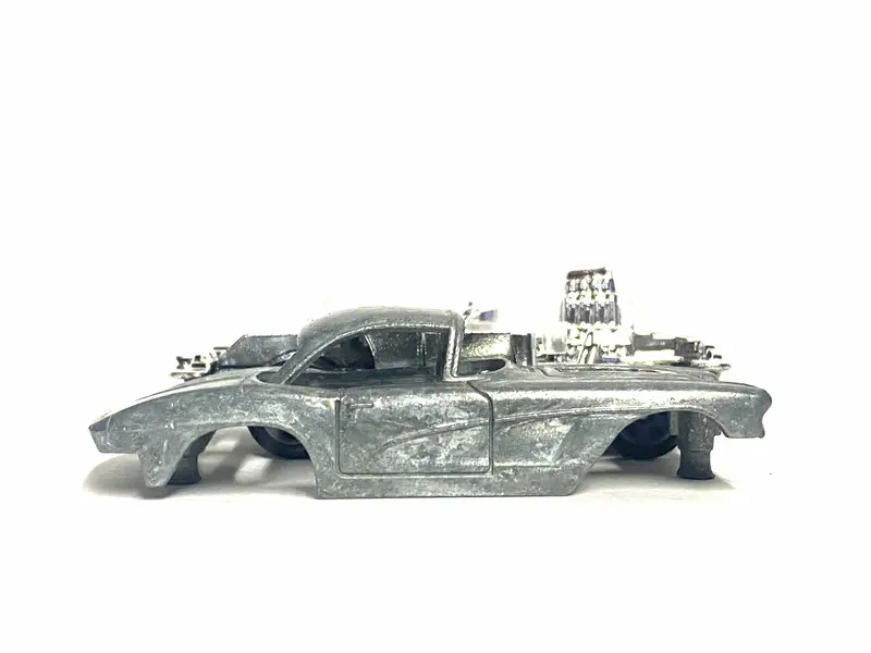 Diy Hot Wheels Car Kit - 1962 Chevy Corvette Gasser Drag Car - Build Your Own Custom Hot Wheels! 1