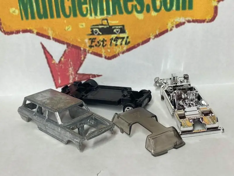 Diy Hot Wheels Car Kit - 1964 Chevy Ii Nova Gasser Station Wagon - Build Your Own Custom Hot Wheels! 1