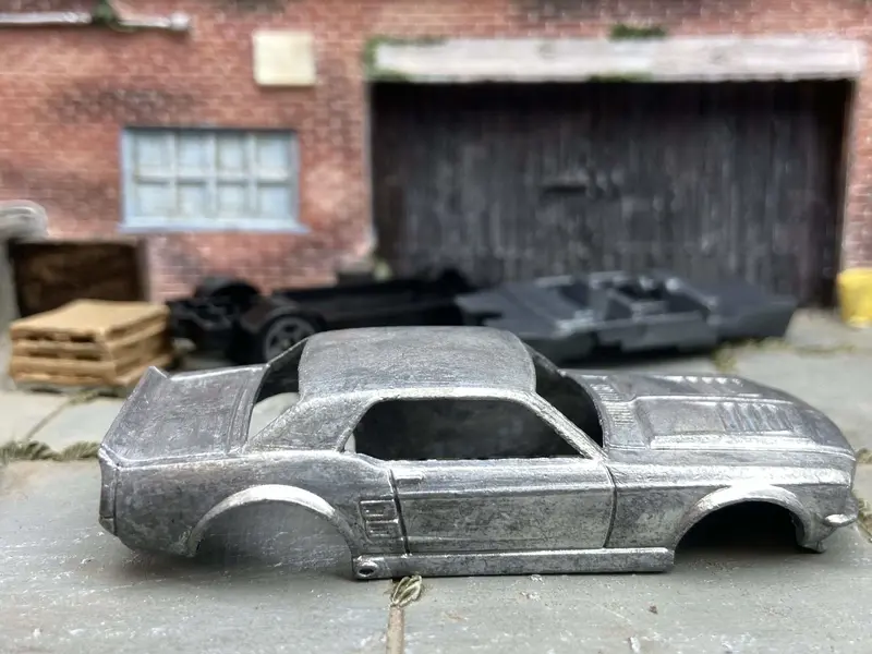 Diy Hot Wheels Car Kit - 1967 Ford Mustang Gt - Build Your Own Custom Hot Wheels! 1