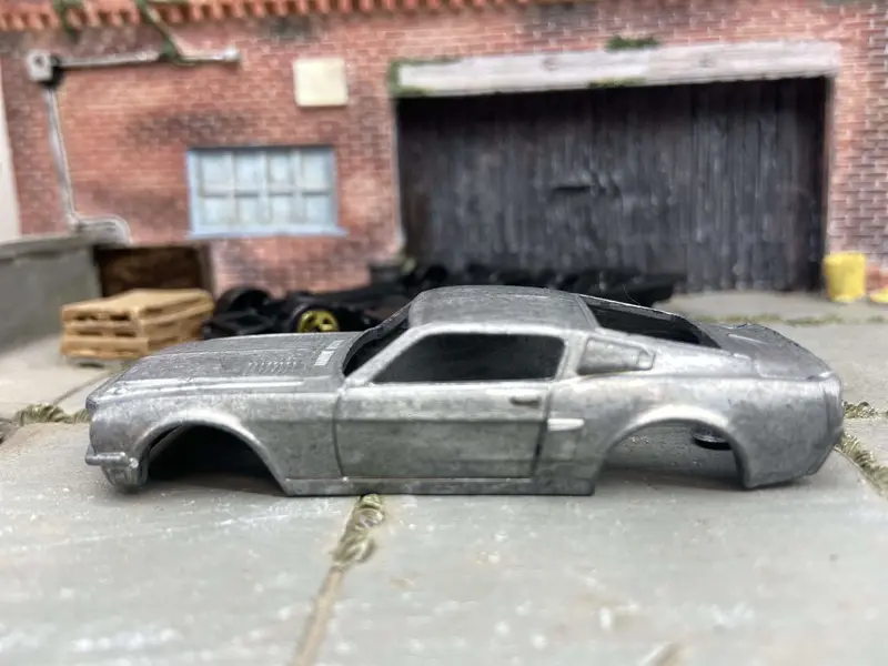 Diy Hot Wheels Car Kit - 1968 Ford Mustang Shelby Gt 500 - Build Your Own Custom Hot Wheels! 1