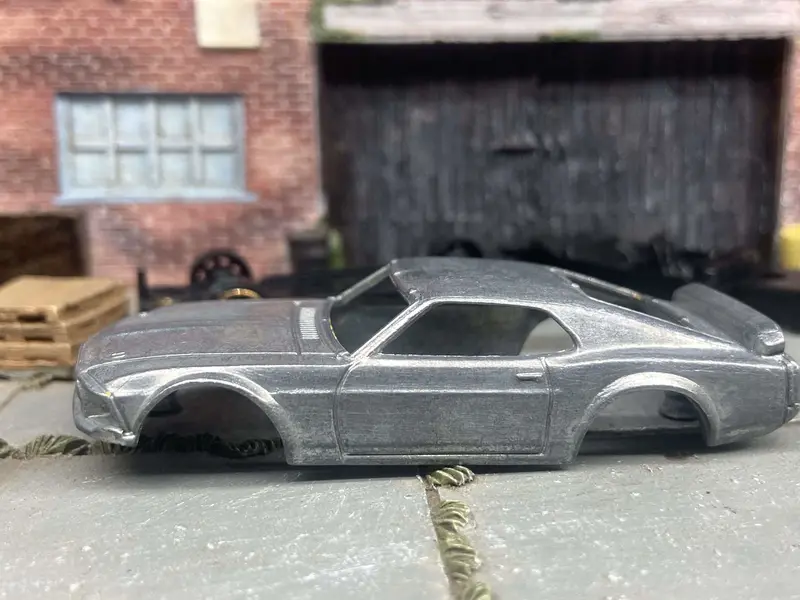 Diy Hot Wheels Car Kit - 1969 Ford Mustang Boss 302 - Build Your Own Custom Hot Wheels! 1