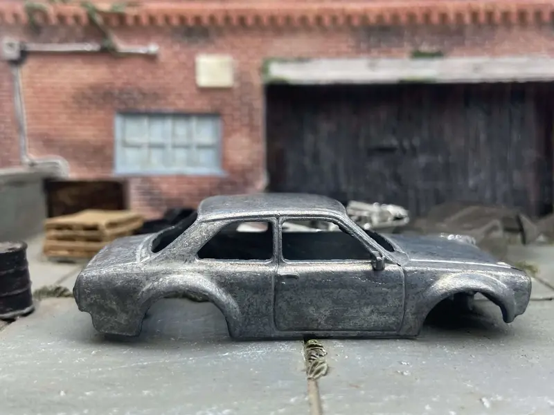 Diy Hot Wheels Car Kit - 1970 Ford Escort Rs 1600 Race Car - Build Your Own Custom Hot Wheels! 1