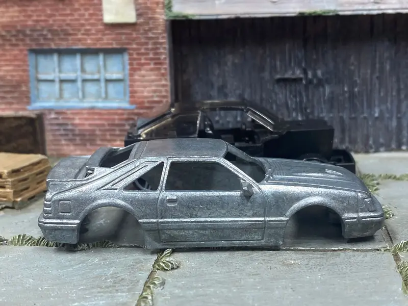 Diy Hot Wheels Car Kit - 1984 Ford Mustang Svo - Build Your Own Custom Hot Wheels 1