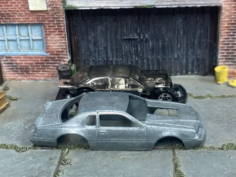 Diy Hot Wheels Car Kit - 1986 Ford Thunderbird Pro Stock Drag Car - Build Your Own Custom Hot Wheels! 1