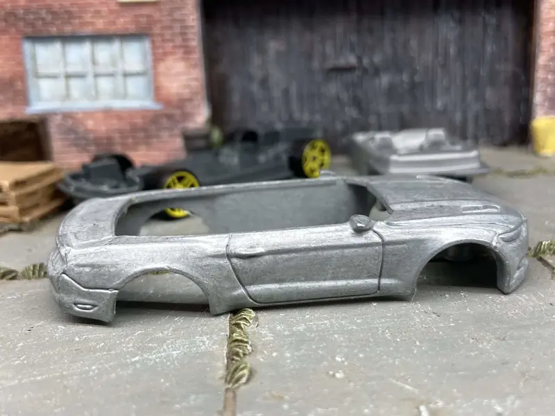 Diy Hot Wheels Car Kit - 2015 Ford Mustang Gt Convertible - Build Your Own Custom Hot Wheels! 1