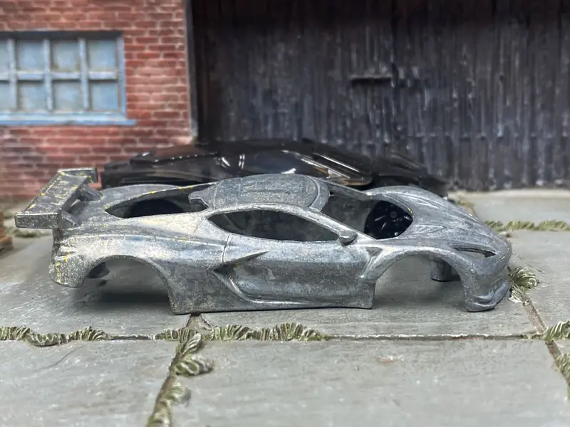 Diy Hot Wheels Car Kit - Chevy Corvette C8.R - Build Your Own Custom Hot Wheels! 1