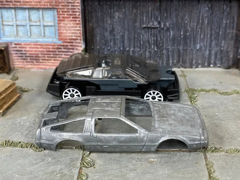 Diy Hot Wheels Car Kit - Delorean - Build Your Own Custom Hot Wheels! 1