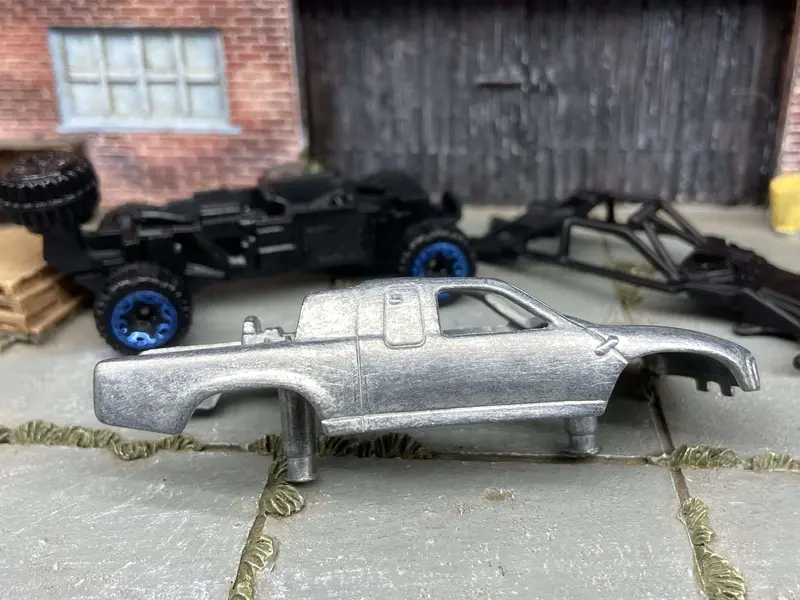 Diy Hot Wheels Car Kit - Toyota Tacoma Off Road 4X4 Rare Casting - Build Your Own Custom Hot Wheels! 1