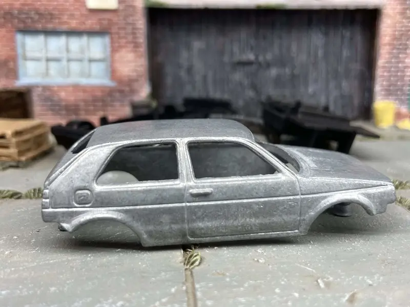Diy Hot Wheels Car Kit - Volkswagen Vw Golf Mk2 - Build Your Own Custom Hot Wheels! 1