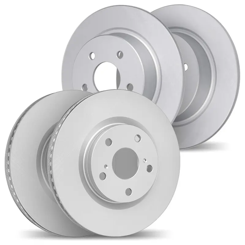 Dynamic Friction 2022-2025 Kia Carnival Front & Rear Geospec Rotors 1