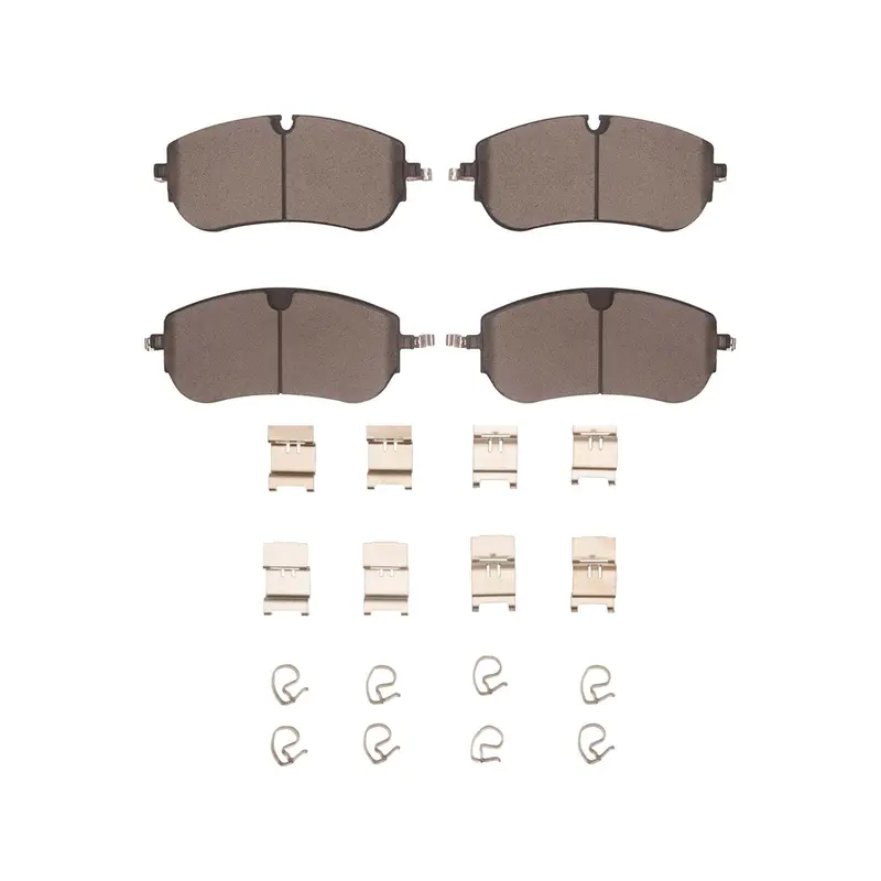 Dynamic Friction 2022-2025 Land Rover Discovery Sport Front 5000 Advanced Low Metallic Brake Pads And Hardware Kit 1