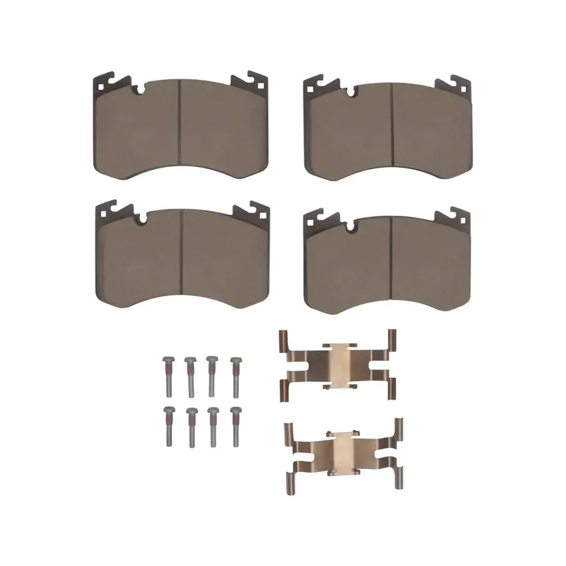 Dynamic Friction 2022-2025 Land Rover Range Rover Front 4000 Hybridynamic Brake Pads And Hardware Kit 1