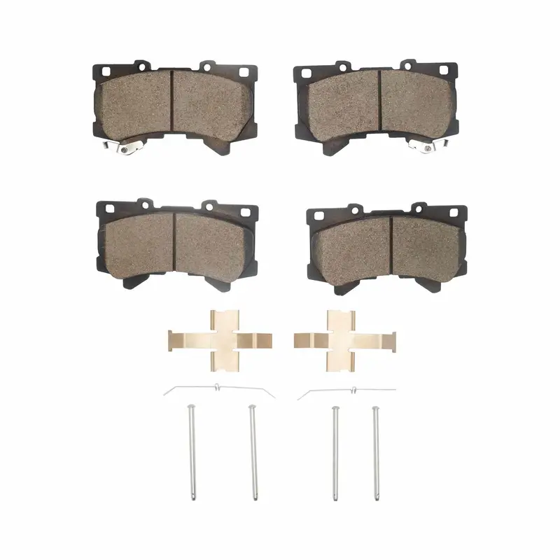 Dynamic Friction 2022-2025 Lexus Lx600 Front 5000 Advanced Ceramic Brake Pads And Hardware Kit 1
