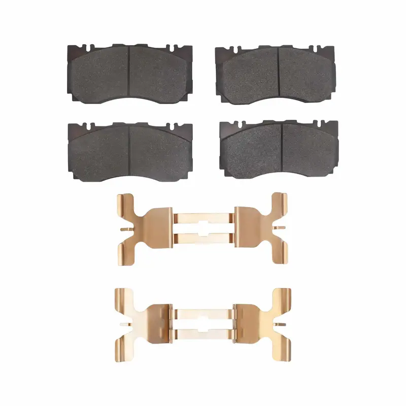 Dynamic Friction 2022-2025 Mercedes-Benz Amg Gt 63 Front 4000 Hybridynamic Brake Pads And Hardware Kit 1
