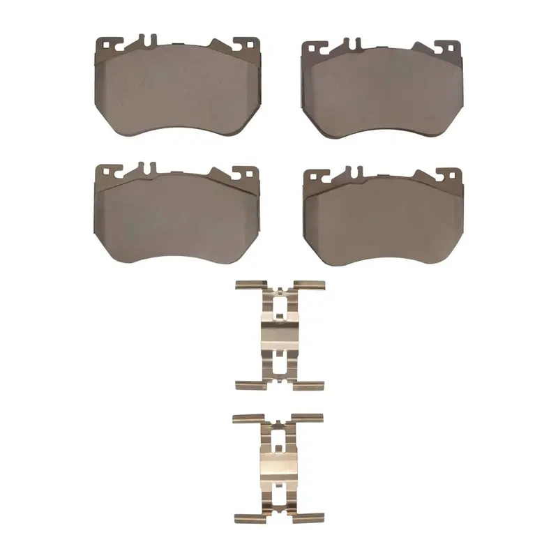 Dynamic Friction 2022-2025 Mercedes-Benz E350 Front Euro 5000 Ceramic Brake Pads And Hardware Kit 1
