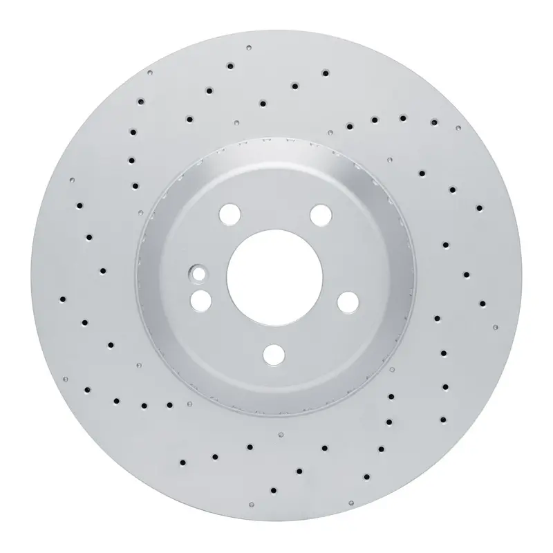 Dynamic Friction 2022-2025 Mercedes-Benz Glc43 Amg Front Drilled Geospec Coated Rotor (370X36 Vented) 1