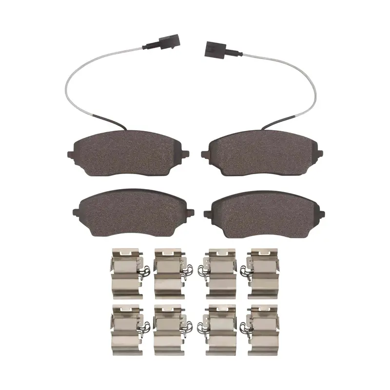 Dynamic Friction 2022-2025 Ram Promaster 1500 Rear 4000 Hybridynamic Brake Pads And Hardware Kit 1