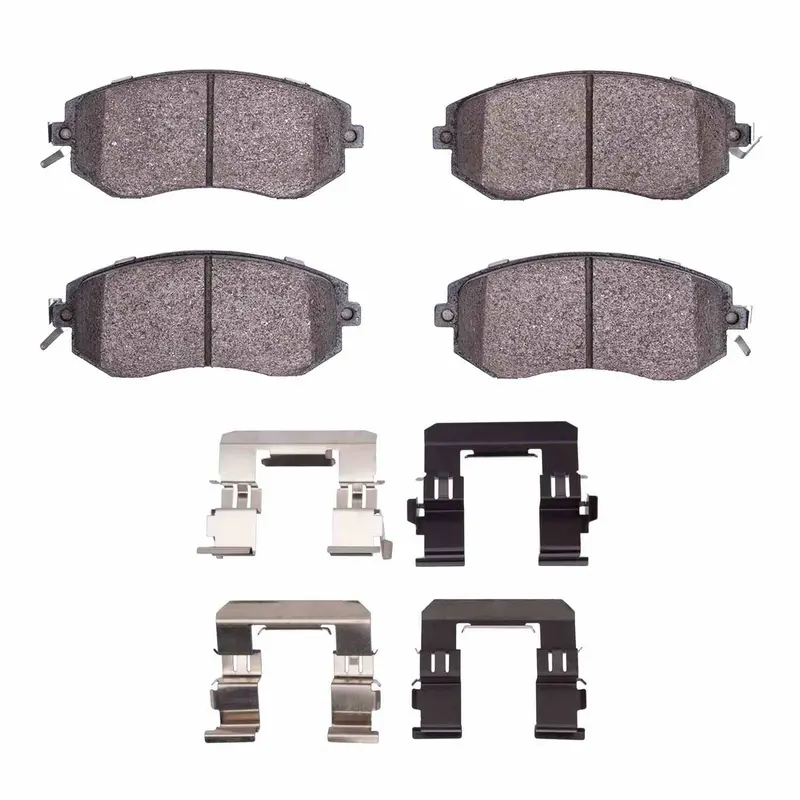 Dynamic Friction 2022-2025 Subaru Brz Front 5000 Advanced Ceramic Brake Pads And Hardware Kit 1
