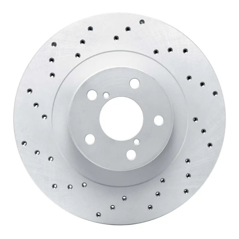 Dynamic Friction 2022-2025 Toyota Gr86 Front Left Drilled Geoperformance Rotor 1
