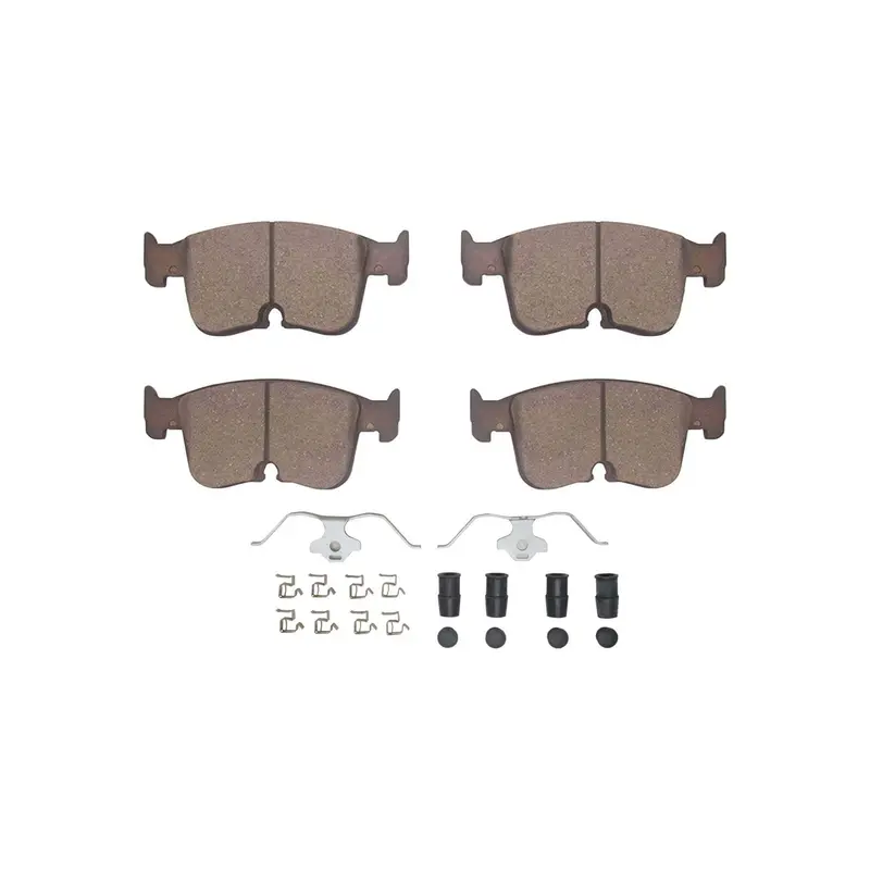 Dynamic Friction 2023-2025 Audi A3 Front 5000 Advanced Low Metallic Brake Pads And Hardware Kit 1