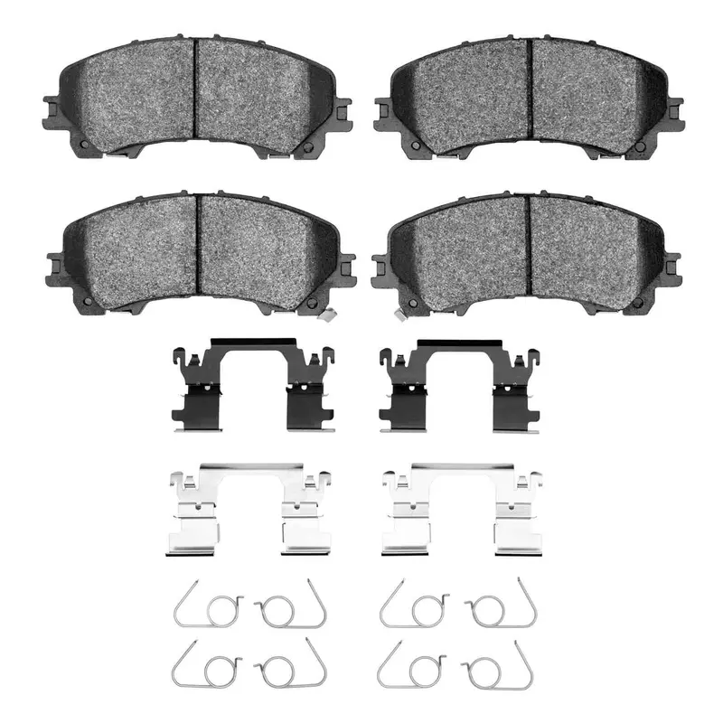 Dynamic Friction 2023-2026 Nissan Z Front 4000 Hybridynamic Brake Pads And Hardware Kit 1