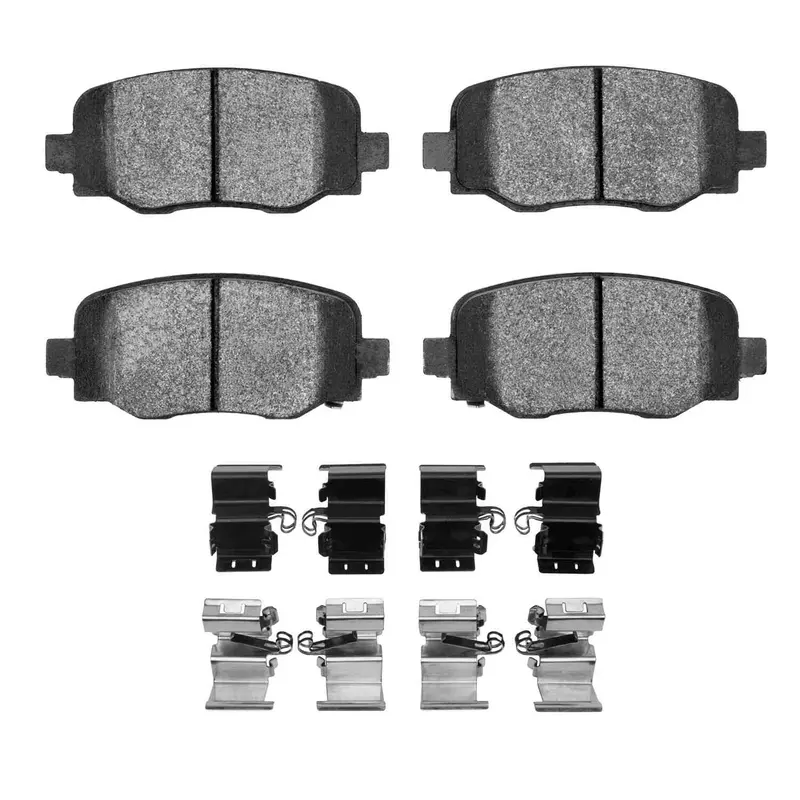 Dynamic Friction 2024-2025 Alfa Romeo Tonale Rear 5000 Advanced Low Metallic Brake Pads And Hardware Kit 1