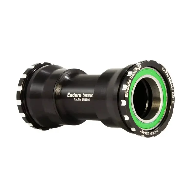 Enduro Torqtite Stainless Steel Angular Contact Bb86/Bb92 Bottom Bracket, Black 1