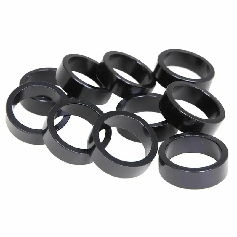 Evo Alloy Headset Spacers, 28.6Mm, Black, 5Mm, (10X) 1