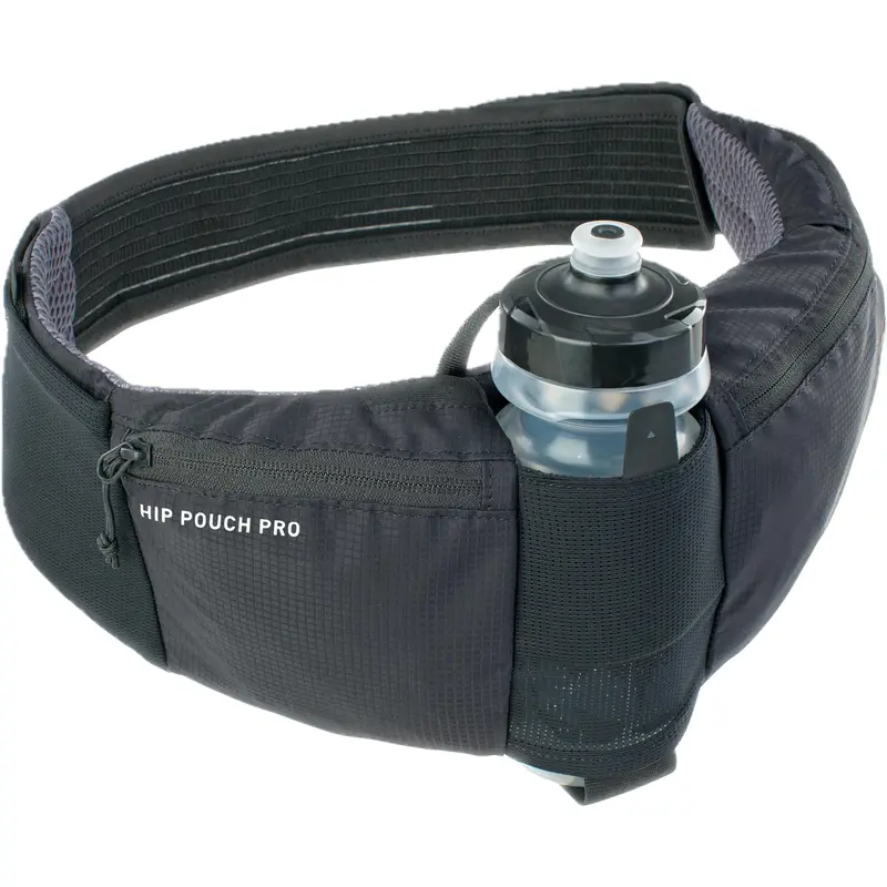 Evoc Hip Pouch Pro 1.5L + Drink Bottle Black 1