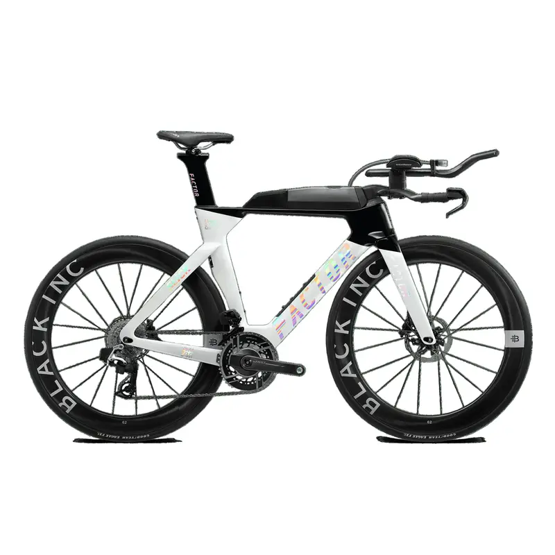 Factor Slick SRAM Force AXS Build – Black Matte Aero Road Bike with Power Meter