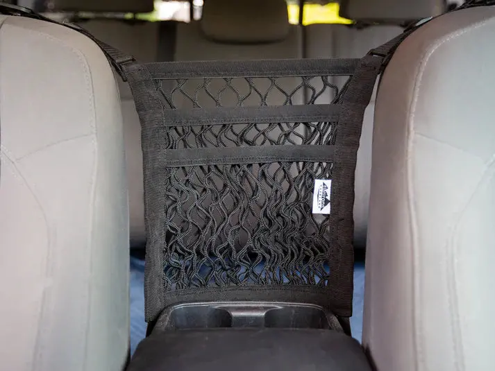Flatirons Overland Seat Divider Storage Net For 4Runner 1