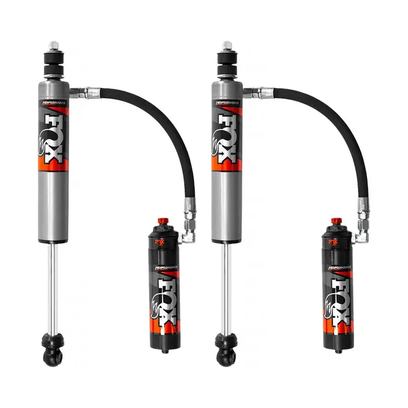 Fox Suspension 2.5 Performance Elite Adjustable W/ Reservoir Shocks Rear Pair For 4Runner (2003-2024) 1