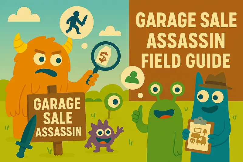 Garage Sale Field Guide: Master The Hunt, Maximize Profit & Win Every Saturday Official Reseller Playbook 1