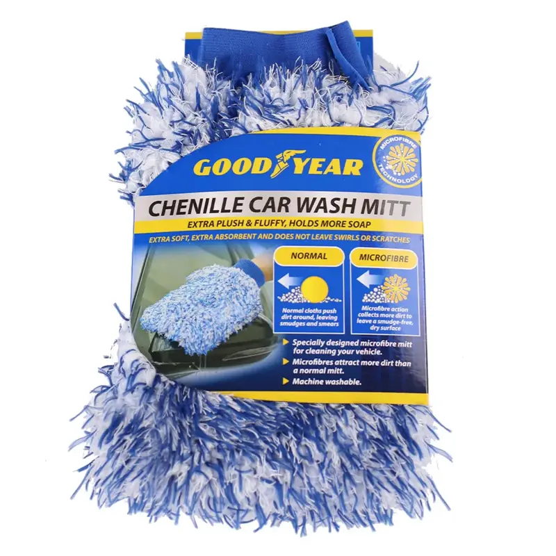 Goodyear Chenille Luxury Wash Glove 2