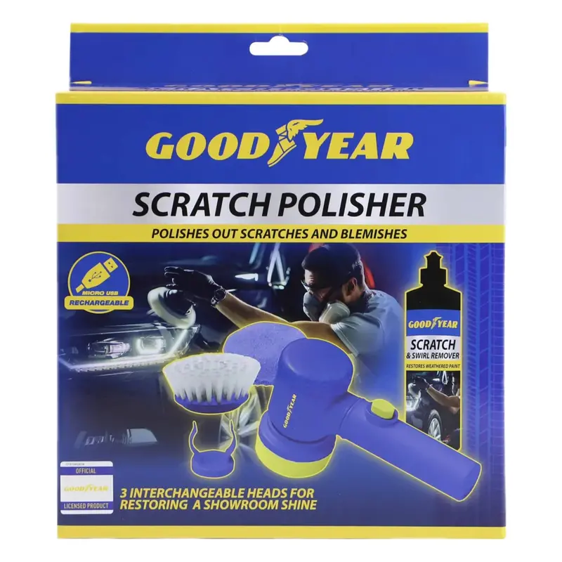 Goodyear Usb Charging Scratch Polisher Brush 2
