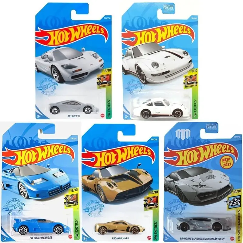 Hot Wheels 5 Pack Club Monthly Box: 5 Brand New Hot Wheels In The Package Each Month! 1