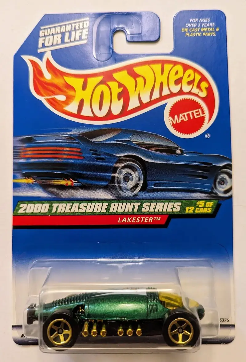 Hot Wheels Treasure Hunt 2000 - Lakester - Green 1