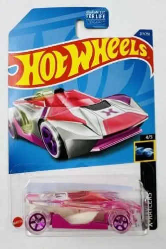 Hot Wheels Treasure Hunt - Hw Warp Speeder - Pink And White 1